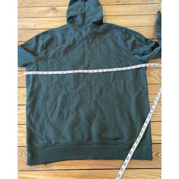 NWT $59.95 Gap Logo Hoodie Sweatshirt Size XL Men’s Green - Picture 8 of 9